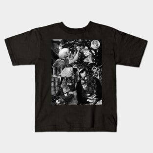 Dark Surrealism Gothic Home Decor Skull Angel Kids T-Shirt